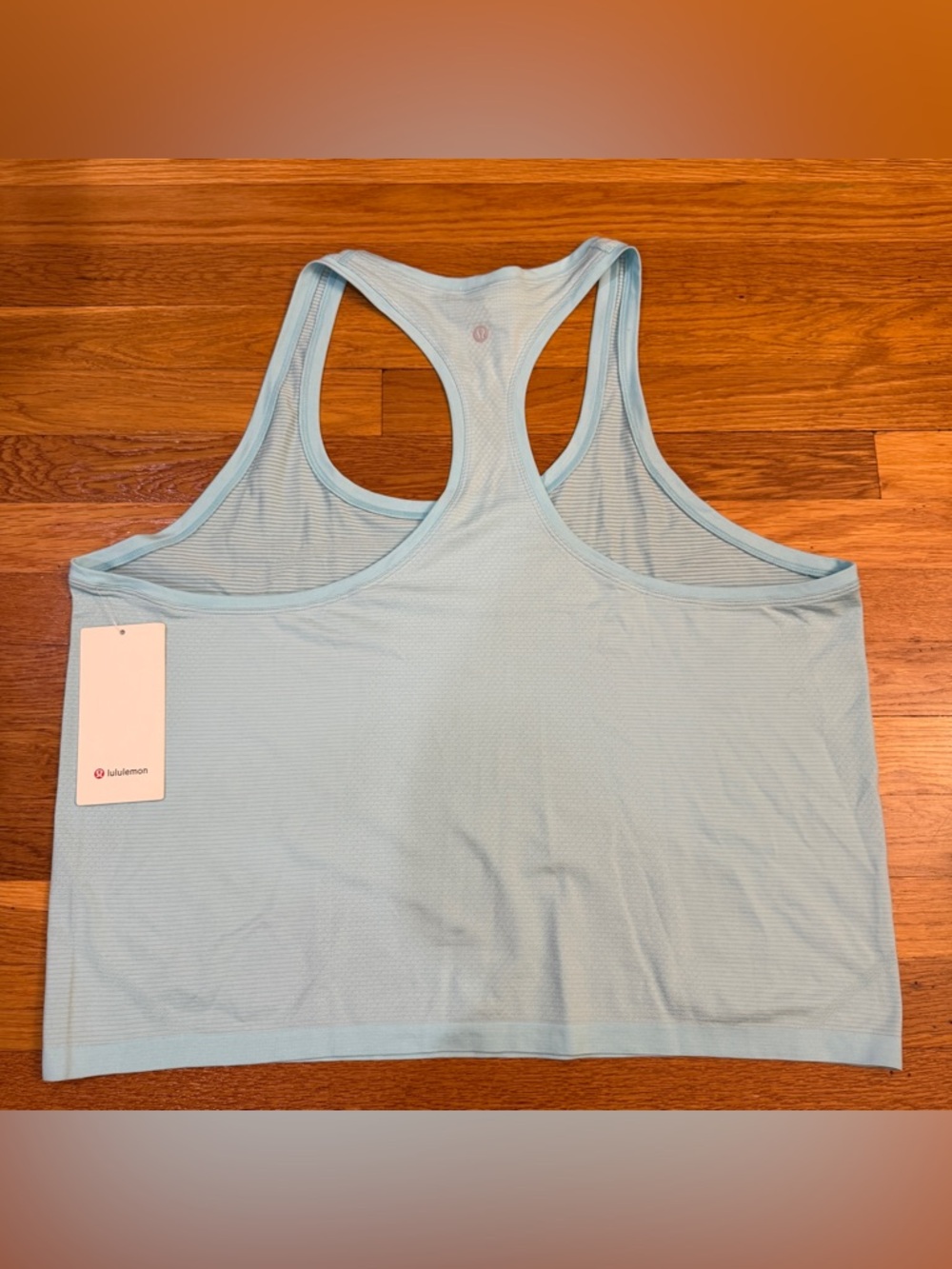 Lululemon Swiftly Tech Racerback 2.0 *Race Length Icing Blue - Size 20 NWT - Picture 5 of 8